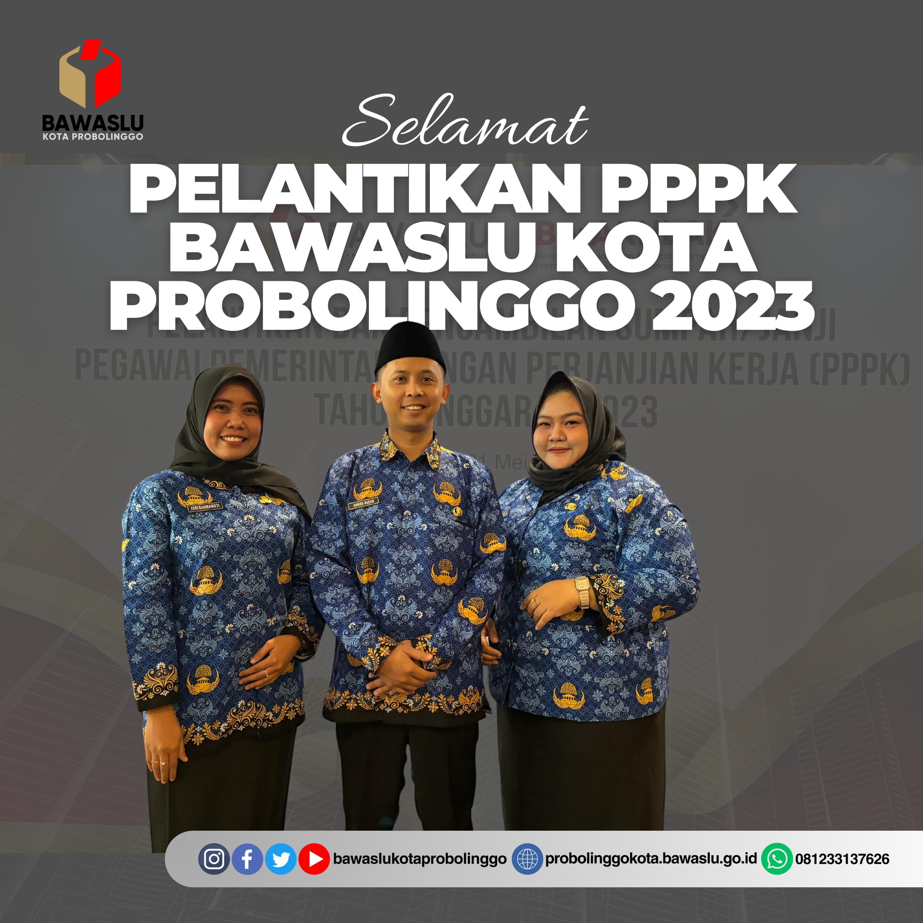 PPPK Bawaslu Kota Probolinggo TA 2023