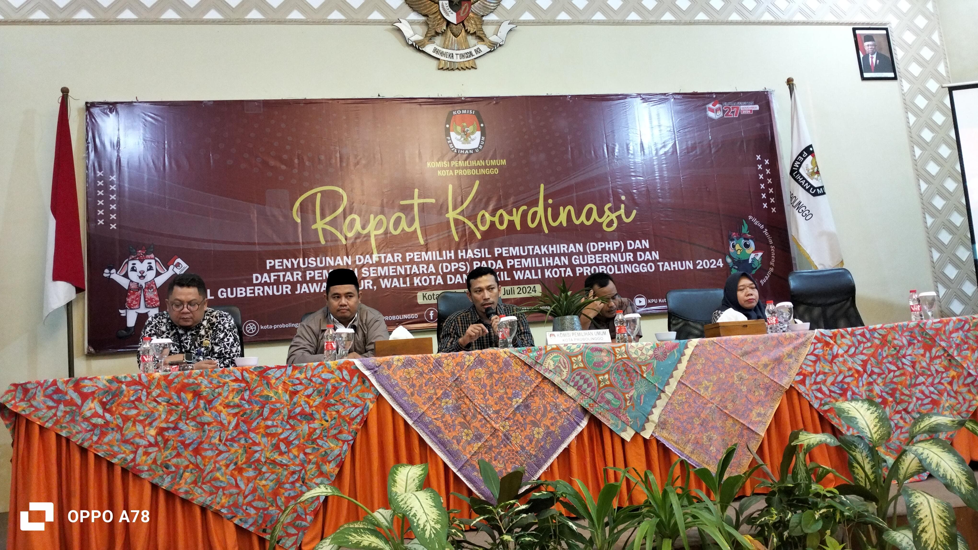 Rapat Koordinasi Penyusunan DPHP dan DPS Pilwali 2024