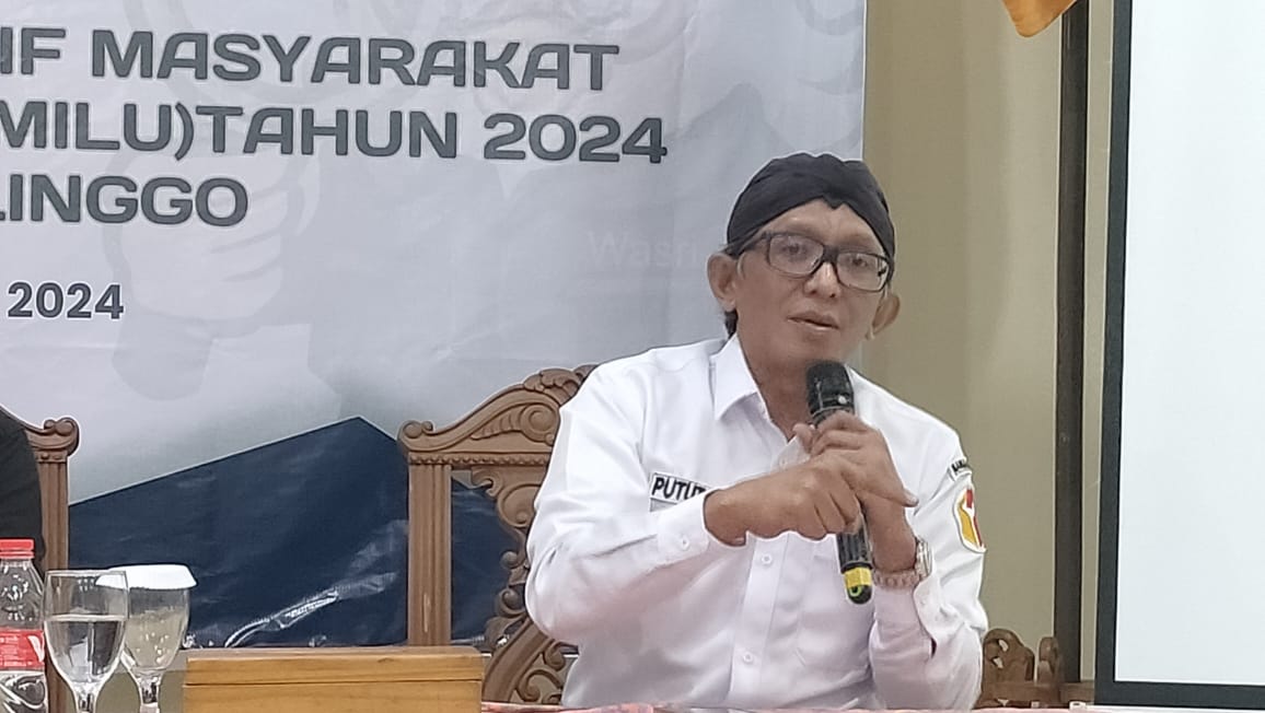 Putut saat berikan arahan pada pembukaan evaluasi pengawasan partisipatif