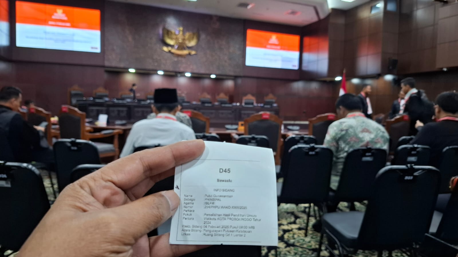 Nomor Antrian Sidang Putusan Sengketa Hasil Pilkada 2024 pada Selasa (4/2/2025) di Mahkamah Konstitusi (MK)