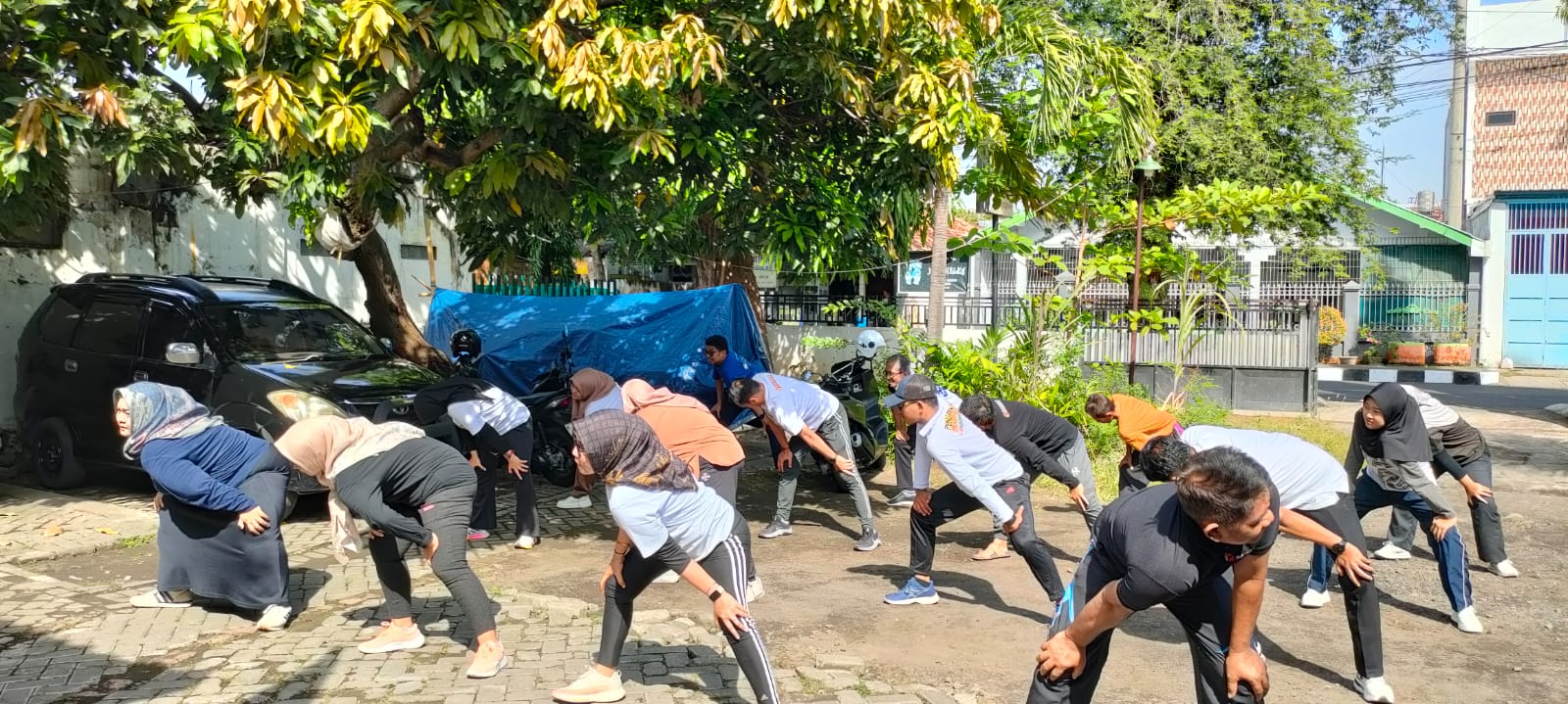 Senam Pagi oleh seluruh jajaran Bawaslu Kota Probolinggo, Jumat (9/5/2025)