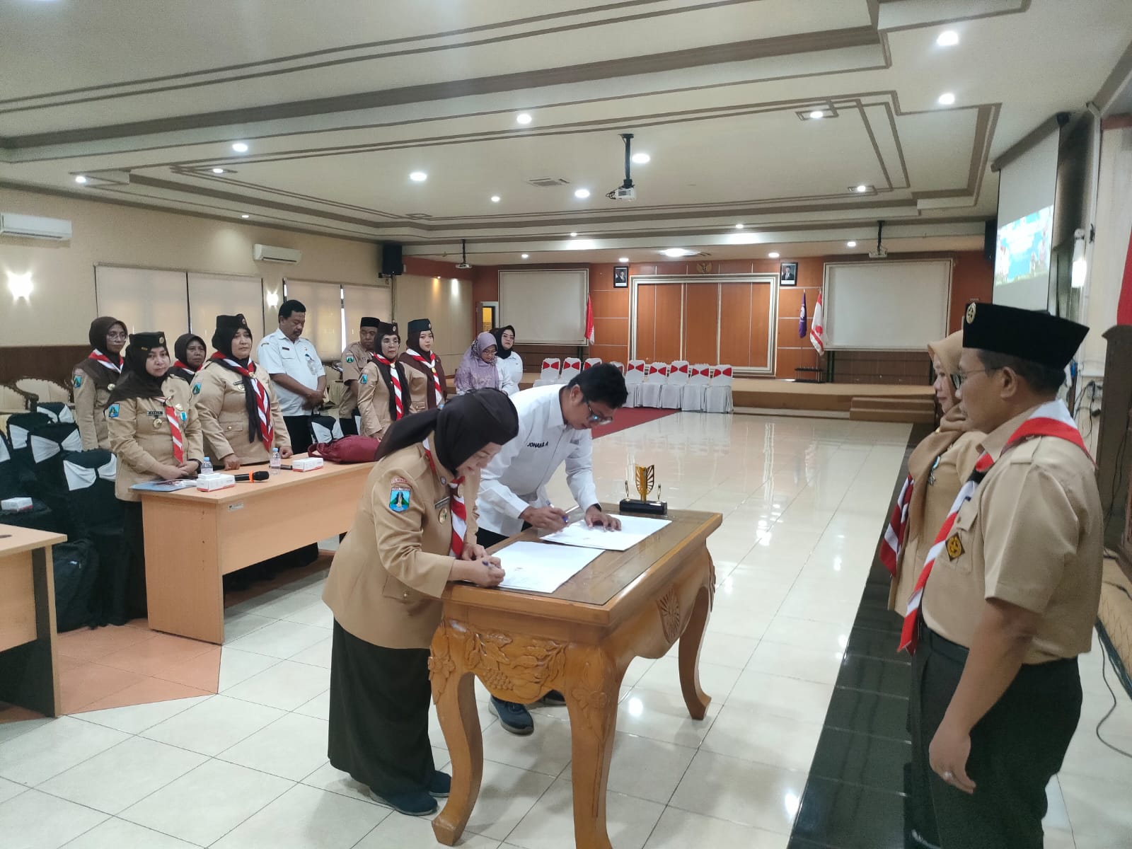 Bawaslu Kota Probolinggo - Kwarcab Kota Probolinggo Teken PKS di Puri Manggala, pada Rabu (13/5/2026)