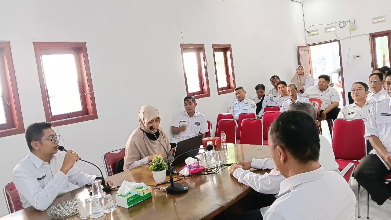 Pimpinan Bawaslu bahas bersama Pemerintah Kota Probolinggo terkait rencana kerja dalam nota kesepakatan pada Rabu, (10/6/2026)