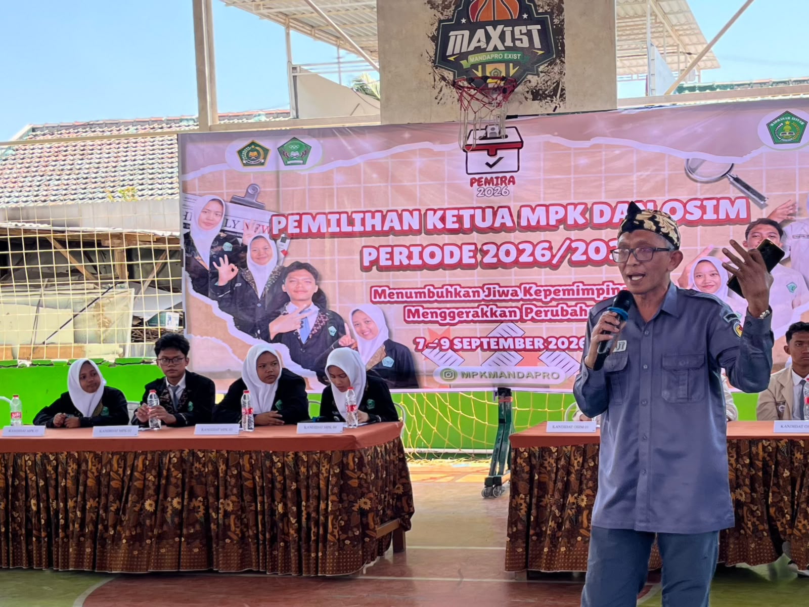  Putut Gunawarman Fitrianta Hadir Memperkuat Pendidikan Politik dan Pengawasan Partisipatif, Khususnya kepada Kelompok Pelajar di MAN 2 Kota Probolinggo pada Senin, (7/9/2026)