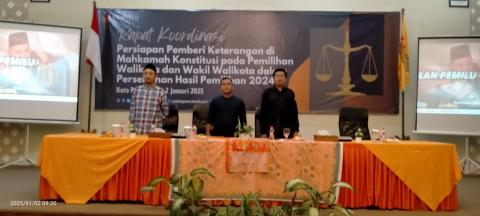 rakor jelang sidang pertama