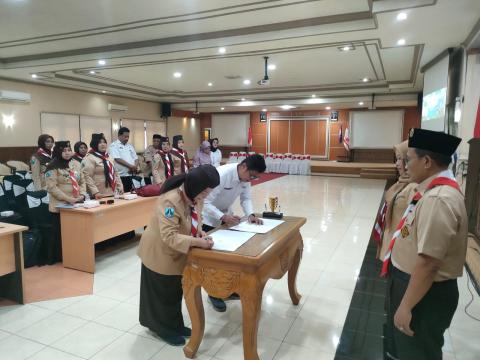 Bawaslu Kota Probolinggo - Kwarcab Kota Probolinggo Teken PKS di Puri Manggala, pada Rabu (13/5/2026)