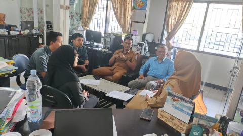 Tim PPKS Bawaslu Kota Probolinggo Kunjungi Dinas Sosial PPA konsultasi penanganan kekerasan seksual, Selasa (23/6)