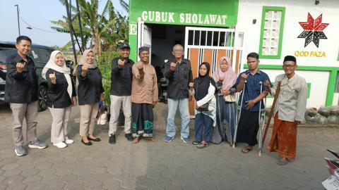 Kunjungan Bawaslu Kota Probolinggo ke Komunitas Penyandang Disabilitas pada Jumat, (28/8/2026)