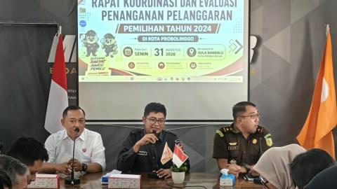 Bawaslu-Kejaksaan-Kepolisian Duduk Bersama Bahas Sinergi Sentra Gakkumdu yang terbentuk di Pemilihan berikutnya pada Senin (31/8/2026)
