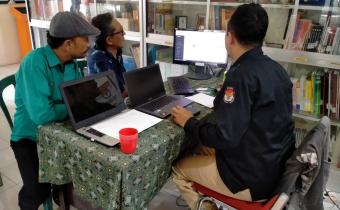 Komisioner Kota Probolinggo Lakukan Waskat Rekrutmen PPK Pilkada 2024