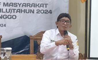 Putut saat berikan arahan pada pembukaan evaluasi pengawasan partisipatif