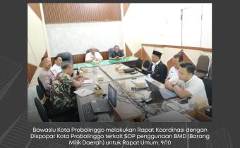 Rapat Koordinasi SOP Penggunaan BMD pada Rabu (9/10)