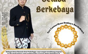 Johan Dwi Angga beri dukungan program Bawaslu Jatim "Selasa Berkebaya" pada Selasa, 10 Juni 2025