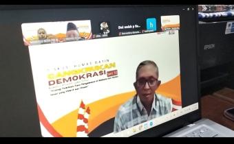 Putut Gunawarman Fitrianta hadir sebagai narasumber dalam Cangkrukan Seri ke-10 pada Senin, (1/9)