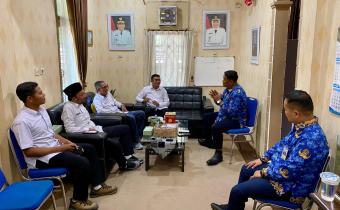 Jaga Sinergi, Bawaslu Kota Probolinggo dalam Kunjungannya ke Dinas Perhubungan Kota Probolinggo, Rabu (17/9)