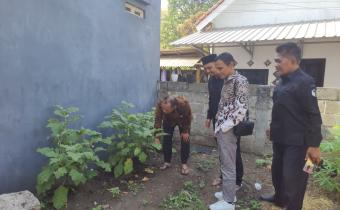 Totok Hariyono dan Rusmi Fahrizal Rustam Tinjau Sehati dan Berlian Bawaslu Kota Probolinggo pada Jumat, (10/10)