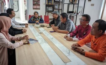 Bawaslu Kota Probolinggo Pantau SIPOL dalam Kunjungannya ke KPU Kota Probolinggo, Jumat (21/11)