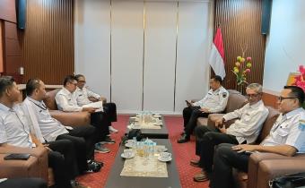 Bawaslu Kota Probolinggo Audiensi dengan Walikota Probolinggo pada Rabu, (7/1) di Kantor Walikota Probolinggo