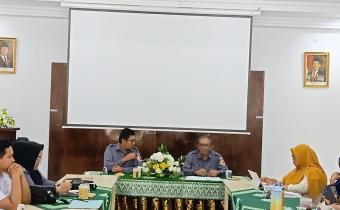 Ketua beserta Anggota Bawaslu Kota Probolinggo silahturahmi dengan Pimpinan Daerah Aisyiyah  pada Senin, (2/2)