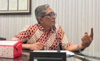 Putut Gunawarman saat siaran Radio Suara Kota bahas PDPB dan Putusan MK, Kamis (30/4/2026)