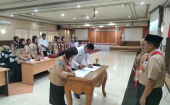 Bawaslu Kota Probolinggo - Kwarcab Kota Probolinggo Teken PKS di Puri Manggala, pada Rabu (13/5/2026)