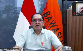 Bawaslu Kota Probolinggo ikuti “Sosialisasi dan Simulasi Cara Pemutakhiran Data Sarana Prasarana” yang diselenggarakan oleh Bawaslu RI secara daring melalui platform Zoom pada Jumat, (21/8/2026)