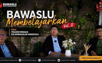 Pimpinan Bawaslu dalam Bawaslu Membelajarkan Vol.2