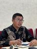 Johan Dwi Angga saat Paparkan Evaluasi Program Kader Demokrasi selama 2026,di Aula Bakesbangpol pada Kamis (8/10/2026)